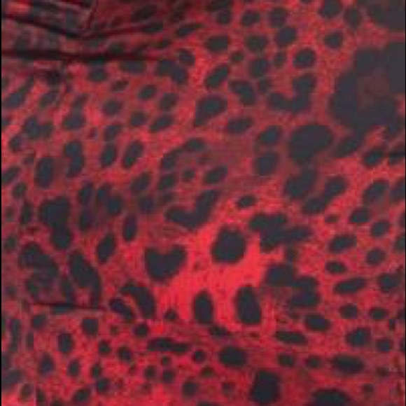 ▪️🆕 ABBY ➖Sexy Red Leopard Dress - Picture 3 of 4